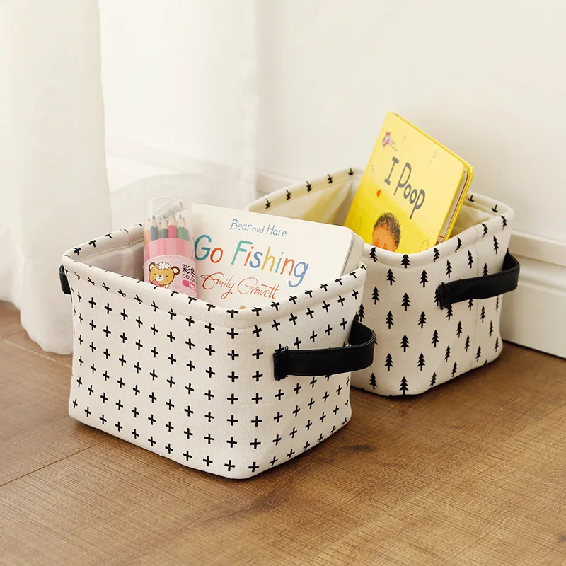 Mini Storage Baskets 20*16*14 cm Cotton Linen Folding Office Storage Box Toys Basket Storage Bag
Mini Storage Baskets 20*16*14 cm Cotton Linen Folding Office Storage Box Toys Basket Storage Bag