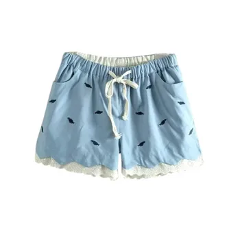 New Lace Shorts For Women 2018 Summer Women's Casaul Drawstring Print Fish Short Pants Fashion Female Loose Shorts Ladies Pants
New Lace Shorts For Women 2018 Summer Women's Casaul Drawstring Print Fish Short Pants Fashion Female Loose Shorts Ladies Pants
