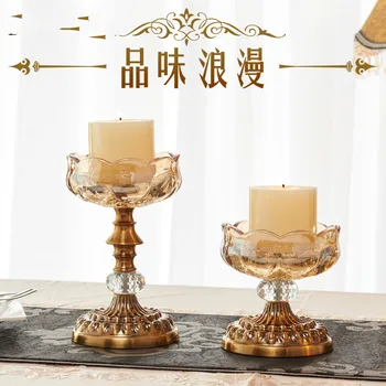 Candlestick European Style Crystal Candle Candlelight Dinner Wedding Candlestick Prop Table Decoration
Candlestick European Style Crystal Candle Candlelight Dinner Wedding Candlestick Prop Table Decoration