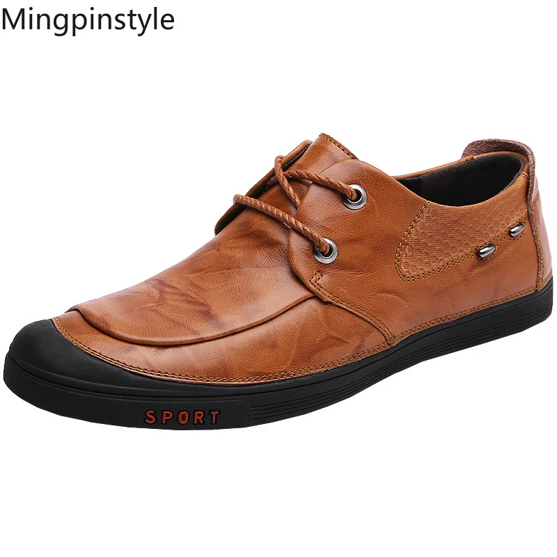 2018 Autumn New Leather Casual Men Shoes Business Men's Shoes British Style Waterproof non-slip Natural leather
2018 Autumn New Leather Casual Men Shoes Business Men's Shoes British Style Waterproof non-slip Natural leather