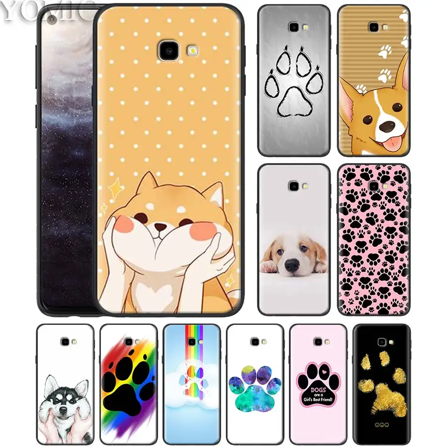 Silicone Soft Case for Samsung Galaxy J6 J8 J4 Plus 2018 A50 A70 M10 M20 M30 Cover dog footprint Paw husky Black Case
Silicone Soft Case for Samsung Galaxy J6 J8 J4 Plus 2018 A50 A70 M10 M20 M30 Cover dog footprint Paw husky Black Case