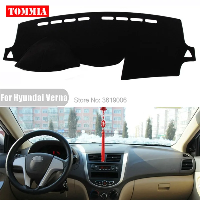 TOMMIA Interior Dashboard Cover Light Avoid Pad Photophobism Mat Sticker For Hyundai Verna 2010-2014
TOMMIA Interior Dashboard Cover Light Avoid Pad Photophobism Mat Sticker For Hyundai Verna 2010-2014
