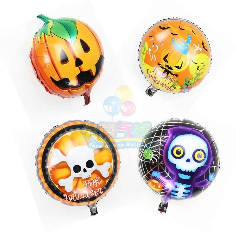10pcs/lot 18inch halloween skeleton pumpkin head balloon aluminum fillm globos Halloween decoration balloons child toy wholesale
10pcs/lot 18inch halloween skeleton pumpkin head balloon aluminum fillm globos Halloween decoration balloons child toy wholesale