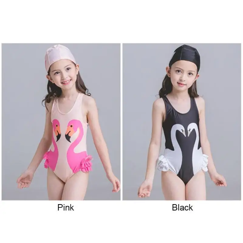 Girls Swimwear Cute Kids Swimsuit with Swimming Cap Swan Flamingo baby girl bathing suit One Pieces Swim Wear For Children set
Girls Swimwear Cute Kids Swimsuit with Swimming Cap Swan Flamingo baby girl bathing suit One Pieces Swim Wear For Children set