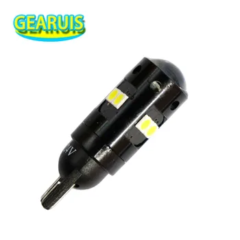

High power Car 12V-24V T10 LED No polarity 2W 168 W5W 8 smd 3030 Turn Side License Plate Light Parking Clearance Bulbs White