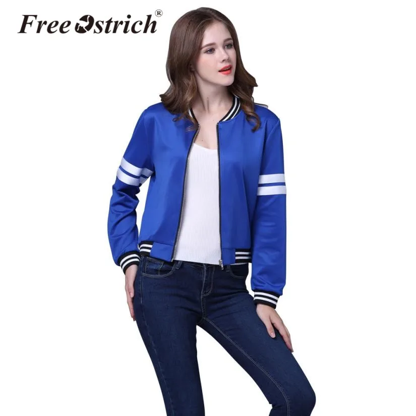 Free Ostrich Autumn Winter Bomber Jacket Women 2019 Casual Solid Color Slim Basic Coat jaqueta feminina 2019 D35
Free Ostrich Autumn Winter Bomber Jacket Women 2019 Casual Solid Color Slim Basic Coat jaqueta feminina 2019 D35