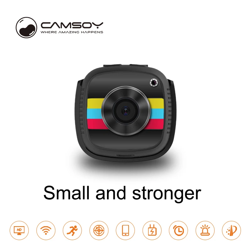 NEW Mini Camera Wifi IP with Motion Sensor 720P Mini Camera Wifi HD Night Vision for iphone Android Video Security Magnetic Clip
NEW Mini Camera Wifi IP with Motion Sensor 720P Mini Camera Wifi HD Night Vision for iphone Android Video Security Magnetic Clip