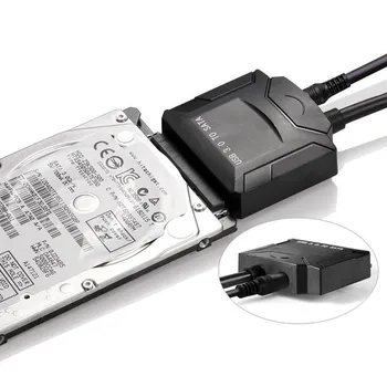 Universal USB 3.0 to SATA Adapter Cable For 2.5"/3.5" HDD SSD Hard Disk Laptop DVD/CD Power Supply EU/UK/US Adapter HJ55
Universal USB 3.0 to SATA Adapter Cable For 2.5"/3.5" HDD SSD Hard Disk Laptop DVD/CD Power Supply EU/UK/US Adapter HJ55