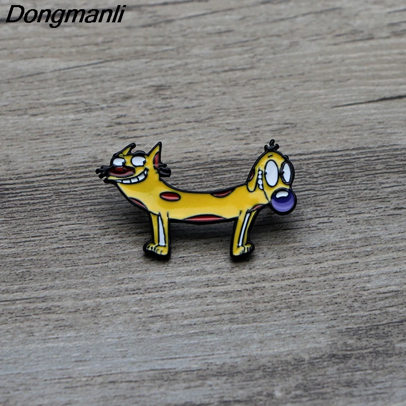 DMLSKY Catdog Brooch Cartoon Cute Animal Enamel Pins For Kids Girl Backpack Brooches Bag Collar Pin Accessories M2783
DMLSKY Catdog Brooch Cartoon Cute Animal Enamel Pins For Kids Girl Backpack Brooches Bag Collar Pin Accessories M2783