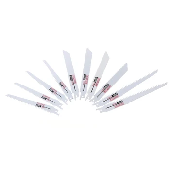 10 Pcs/Set 6-8" Reciprocating Saw Blades Kit Woodworking Cutting Power Hand Tool
10 Pcs/Set 6-8" Reciprocating Saw Blades Kit Woodworking Cutting Power Hand Tool