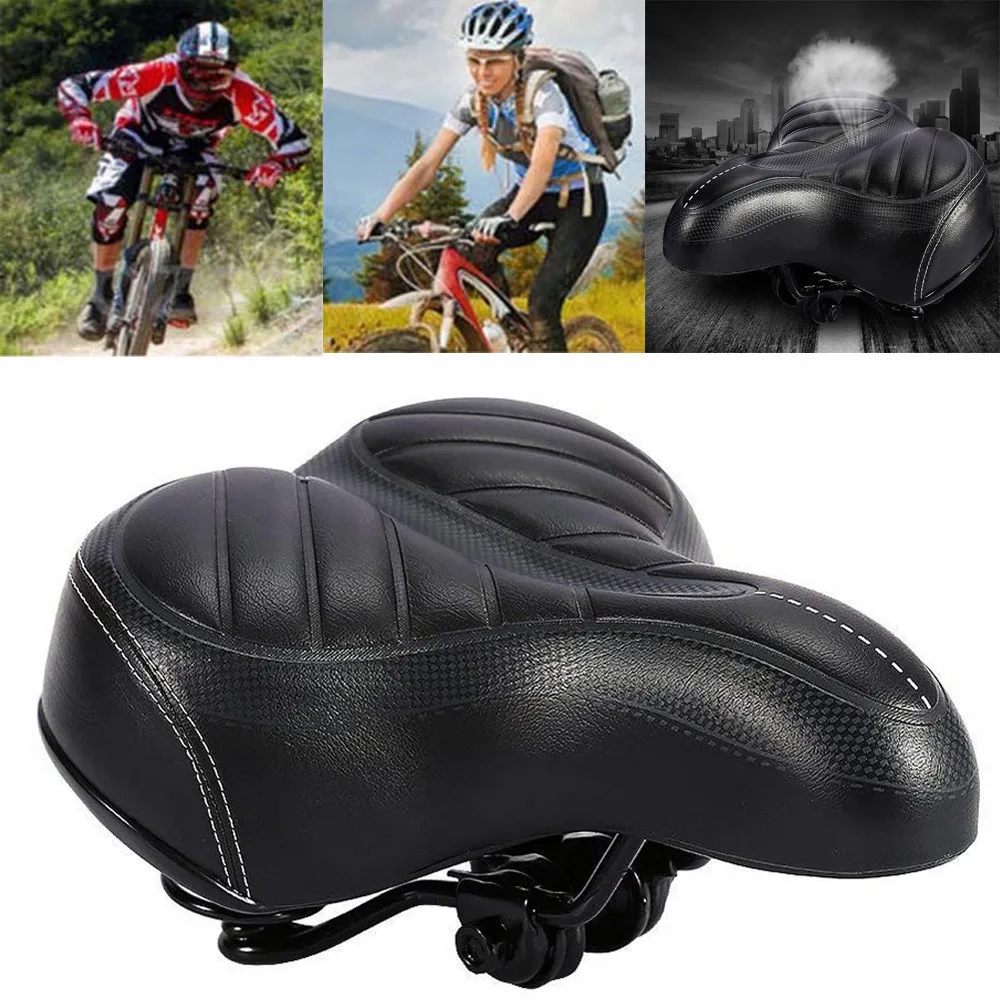 Comfort Wide Big Bum Bike Bicycle Gel Cruiser Extra Sporty Soft Pad Saddle Seat Stand bicycle accessory sport MTB Bicycles Seat
Comfort Wide Big Bum Bike Bicycle Gel Cruiser Extra Sporty Soft Pad Saddle Seat Stand bicycle accessory sport MTB Bicycles Seat