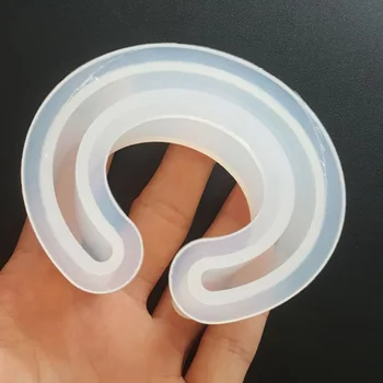 Durable Bangle Silicone Mold Open Cuff Jewelry Making Resin Mould DIY Tool Heat-Resistant Transparent Flower Bracelet Handmade
Durable Bangle Silicone Mold Open Cuff Jewelry Making Resin Mould DIY Tool Heat-Resistant Transparent Flower Bracelet Handmade