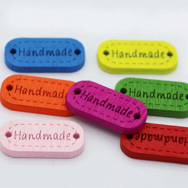 Wooden Rectangle Button Handmade Letter Scrapbooking Natural Wood button Fashion clothes buttons for Clothing sewing Accessories
Wooden Rectangle Button Handmade Letter Scrapbooking Natural Wood button Fashion clothes buttons for Clothing sewing Accessories