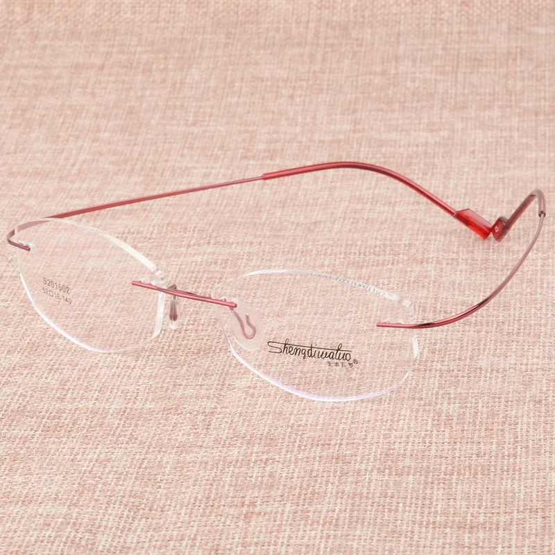 Vazrobe Rimless frame for women's glasses transparent clear lens prescription spectacles female points frameless sight to woman
Vazrobe Rimless frame for women's glasses transparent clear lens prescription spectacles female points frameless sight to woman