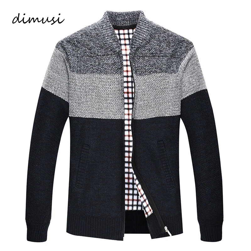 DIMUSI Autumn Winter Men's Sweater Coats Faux Fur Wool Sweater Jackets Men Zipper Knitted Thick Coat Casual Knitwear 3XL,TA311
DIMUSI Autumn Winter Men's Sweater Coats Faux Fur Wool Sweater Jackets Men Zipper Knitted Thick Coat Casual Knitwear 3XL,TA311