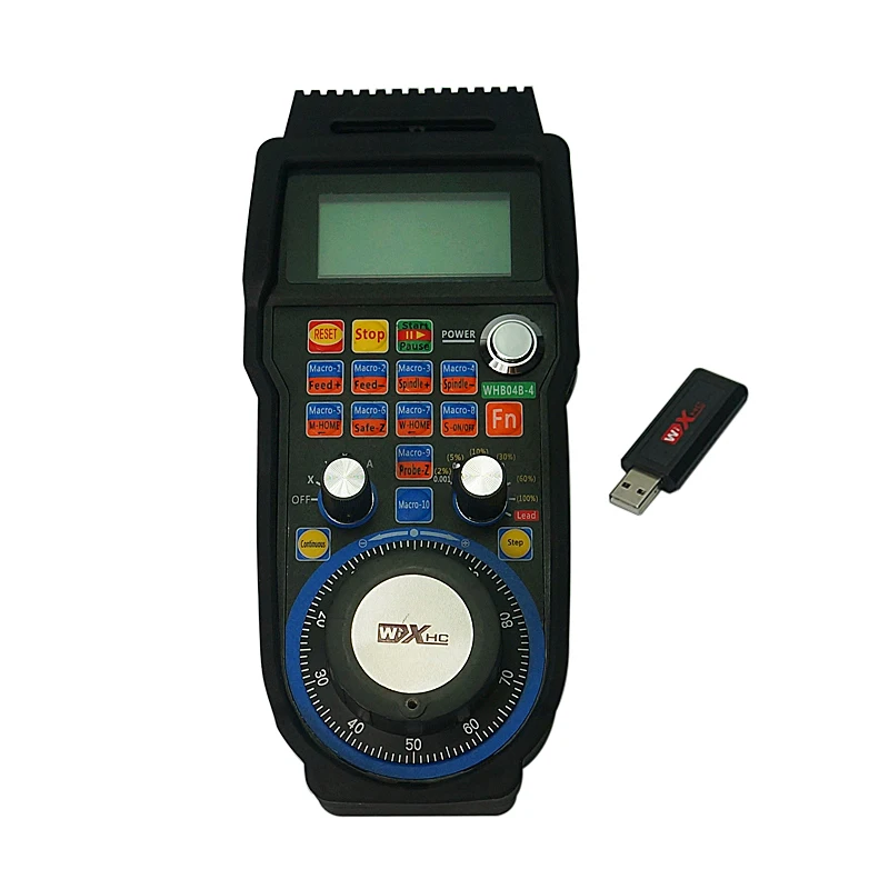 CNC 6 Axis Wireless Mach3 MPG Pendant Handwheel Controller for CNC Machine lathe
CNC 6 Axis Wireless Mach3 MPG Pendant Handwheel Controller for CNC Machine lathe