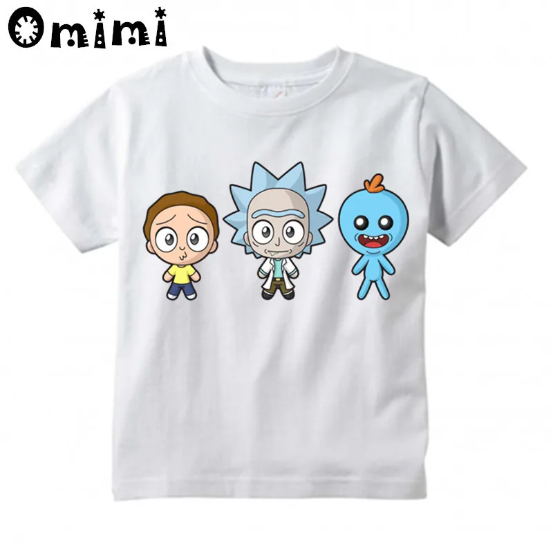 Rick and Morty Chibi Design T-shirts For Children Boys/Girls Summer Cute Tops White T shirts Kids Clothing
Rick and Morty Chibi Design T-shirts For Children Boys/Girls Summer Cute Tops White T shirts Kids Clothing