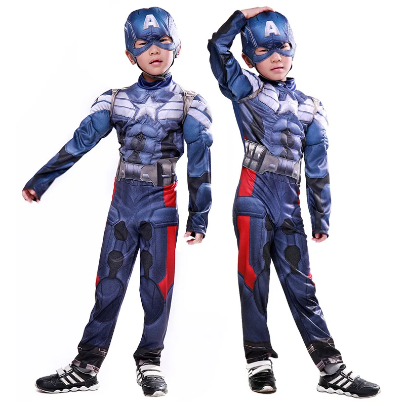 Halloween captain of the United States plays the heroic mask shield of the Avenger Alliance for Children's Animation Costume
Halloween captain of the United States plays the heroic mask shield of the Avenger Alliance for Children's Animation Costume