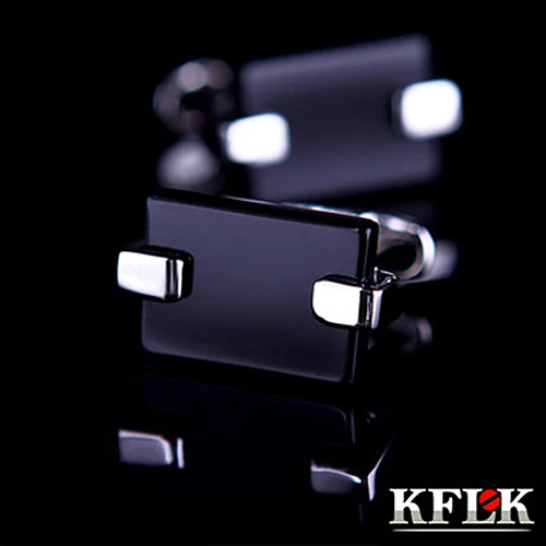 KFLK Luxury shirt cufflink for mens gifts Brand cuff buttons cuff link Black gemelos High Quality abotoadura Jewelry
KFLK Luxury shirt cufflink for mens gifts Brand cuff buttons cuff link Black gemelos High Quality abotoadura Jewelry