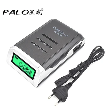 PALO C905W 4 Slots LCD Display Smart Intelligent li-ion Battery Charger For AA/AAA NiCd NiMh Rechargeable Batteries EU /US Plug
PALO C905W 4 Slots LCD Display Smart Intelligent li-ion Battery Charger For AA/AAA NiCd NiMh Rechargeable Batteries EU /US Plug