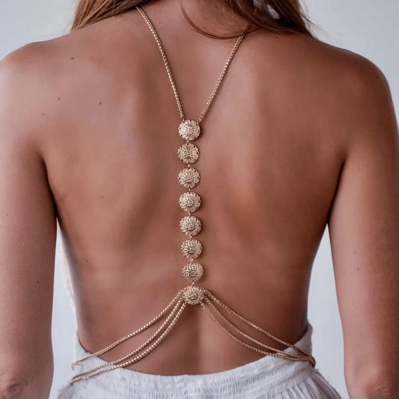 Tassel Body Chain Long Belly Chains Women Gold Silver Color Carving Flower Cross Sexy Bikini Beach Necklaces Belt Body Jewelry
Tassel Body Chain Long Belly Chains Women Gold Silver Color Carving Flower Cross Sexy Bikini Beach Necklaces Belt Body Jewelry