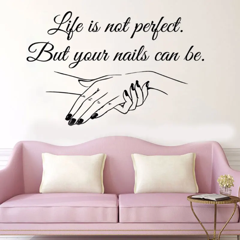 Window Vinyl Decal Nail Salon Quote Wall Sticker Nail Art Polish Wall Mural Beauty Salon Decoration Manicure Vinyl Art MLY05
Window Vinyl Decal Nail Salon Quote Wall Sticker Nail Art Polish Wall Mural Beauty Salon Decoration Manicure Vinyl Art MLY05