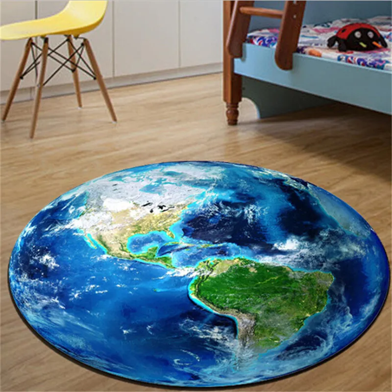 Modern Round Carpet 3D Print Earth Planet Soft Carpets Anti-slip Rugs Computer Chair Mat Floor Mat For Kids Room Home Decor
Modern Round Carpet 3D Print Earth Planet Soft Carpets Anti-slip Rugs Computer Chair Mat Floor Mat For Kids Room Home Decor