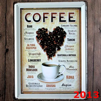 American COFFEE MENU Design Wall Sticker Big Size Metal Painting Tin Signs Large Wall Sticker 30X40CM House and CLUB Decor 
American COFFEE MENU Design Wall Sticker Big Size Metal Painting Tin Signs Large Wall Sticker 30X40CM House and CLUB Decor