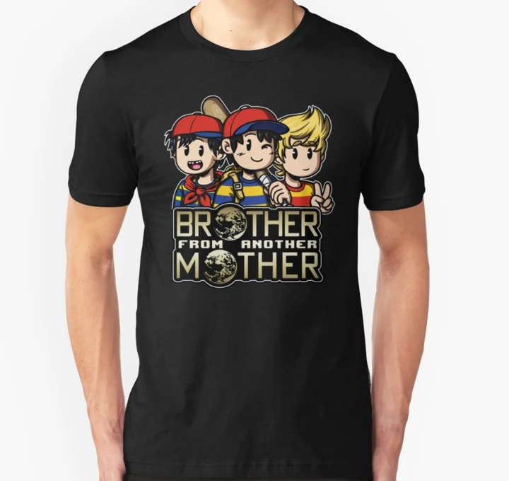 Men Short sleeve tshirt Another MOTHER Trio (Ness Ninten Lucas) Unisex T Shirt Women t-shirt
Men Short sleeve tshirt Another MOTHER Trio (Ness Ninten Lucas) Unisex T Shirt Women t-shirt