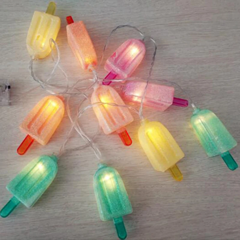 led lights decoration Fairy Garland Ice Cream String Lights For Christmas Tree Wedding Home Indoor Decoration Battery Powered
led lights decoration Fairy Garland Ice Cream String Lights For Christmas Tree Wedding Home Indoor Decoration Battery Powered