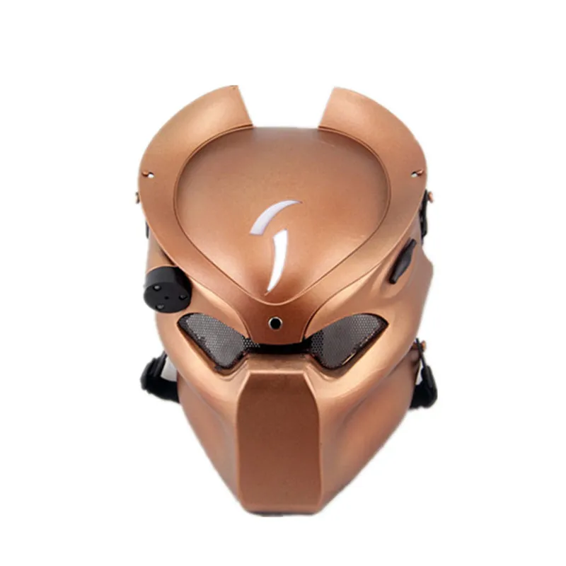 Generic Alien Vs Predator Lonely Wolf Mask With Lamp Outdoor Tactical