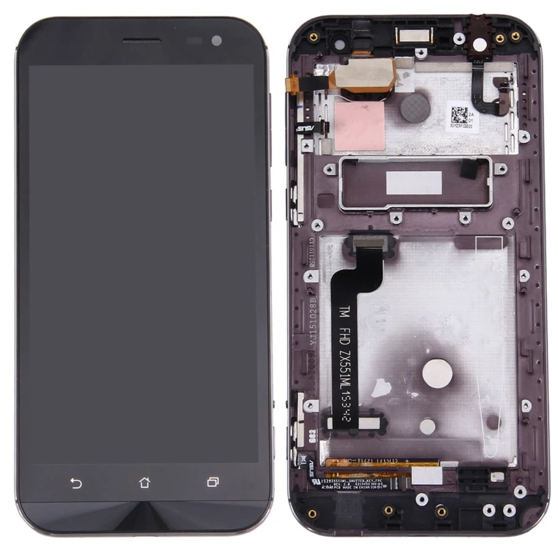 High Quality LCD Screen and Digitizer Full Assembly Lcd Replacement Glass with Frame For ASUS ZenFone Zoom 5.5 inch / ZX551ML
High Quality LCD Screen and Digitizer Full Assembly Lcd Replacement Glass with Frame For ASUS ZenFone Zoom 5.5 inch / ZX551ML