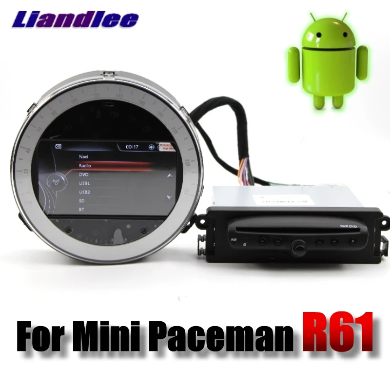 For Mini Paceman R61 2013~2016 Liandlee Android system Car Multimedia Player NAVI DVD Car Radio Stereo GPS Map Navigation 5