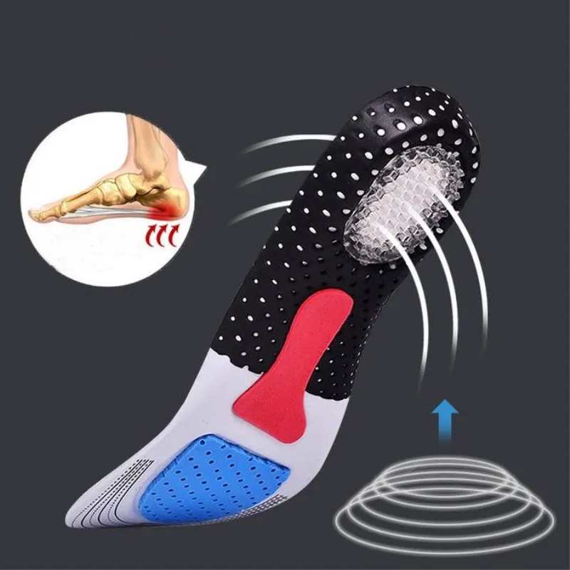 1 Pair Silicone Gel Plantar Fasciitis Insoles Great Running Sport Insoles Shock Absorption Pads For Men & Women
1 Pair Silicone Gel Plantar Fasciitis Insoles Great Running Sport Insoles Shock Absorption Pads For Men & Women
