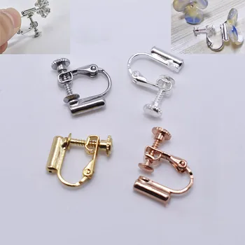 10pcs Gold Silver Earring Converters Variable Screw Ear Clip Base for No-Pierced DIY Jewelry Making Accessories Soft Rubber Plug
10pcs Gold Silver Earring Converters Variable Screw Ear Clip Base for No-Pierced DIY Jewelry Making Accessories Soft Rubber Plug