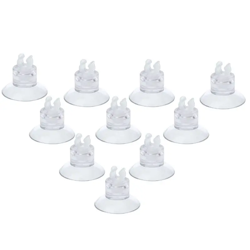 10Pcs Aquarium Suction Cup Sucker for Fish Tank Pump Clip Holder Airline Tube dls
10Pcs Aquarium Suction Cup Sucker for Fish Tank Pump Clip Holder Airline Tube dls