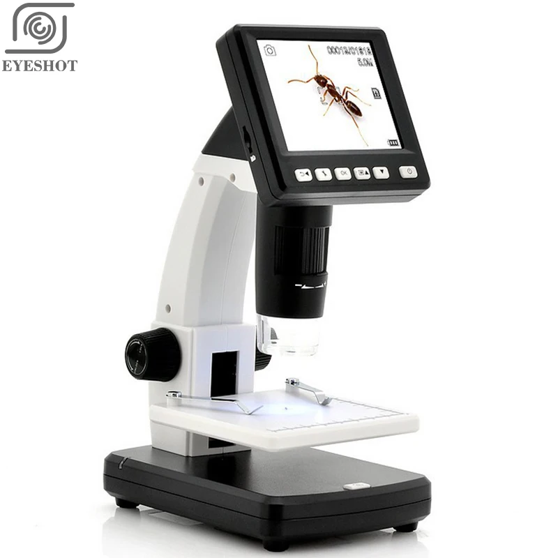 LCD Digital Microscope Desktop USB HD electron microscope with screen 3.5-inch screen USB / AV Multi 500X
LCD Digital Microscope Desktop USB HD electron microscope with screen 3.5-inch screen USB / AV Multi 500X
