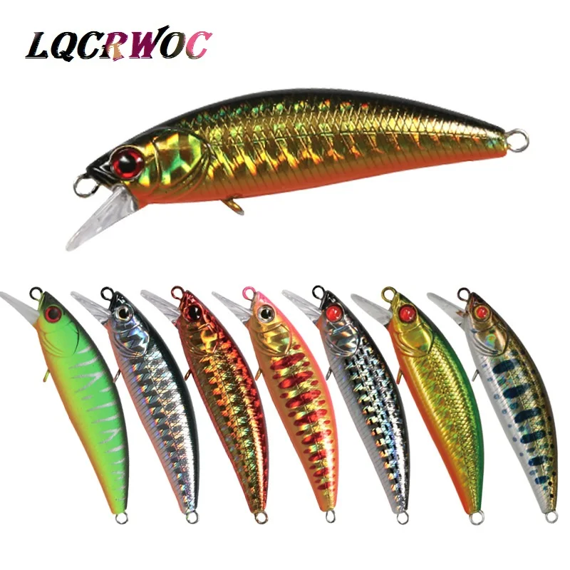 HOT New 5g 60mm Minnow fishing lure mini small bait high quality vibration swing hard bait whopper plopper pesca crankbait japan
HOT New 5g 60mm Minnow fishing lure mini small bait high quality vibration swing hard bait whopper plopper pesca crankbait japan