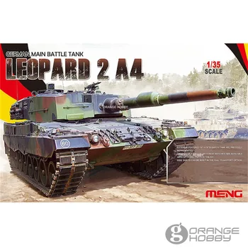 

OHS Meng TS016 1/35 German Main Battle Tank Leopard 2A4 Military AFV Model Building Kits oh