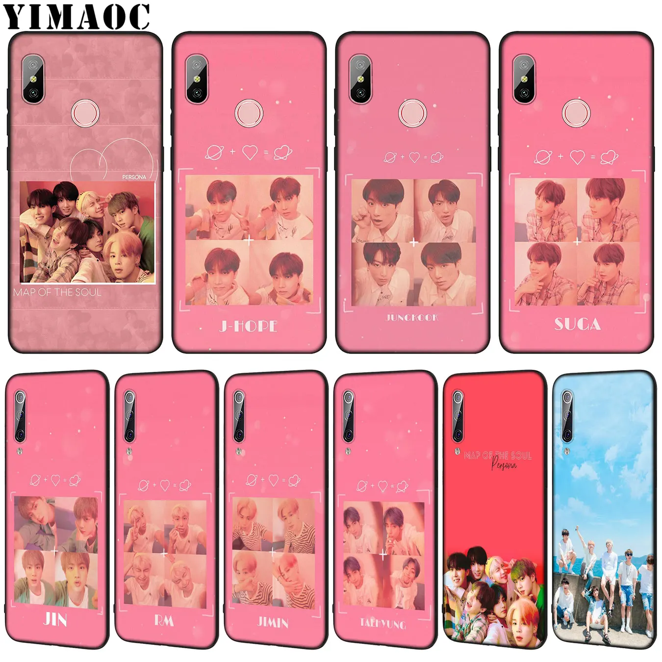 YIMAOC JIMIN Rap RM JIN SUGA J HOPE V JUNG KOOK Soft Case for Xiaomi Mi 9 9T CC9 CC9E A3 PRO 8 SE A2 Lite A1 6 6X 5X f1 MAX 3
YIMAOC JIMIN Rap RM JIN SUGA J HOPE V JUNG KOOK Soft Case for Xiaomi Mi 9 9T CC9 CC9E A3 PRO 8 SE A2 Lite A1 6 6X 5X f1 MAX 3