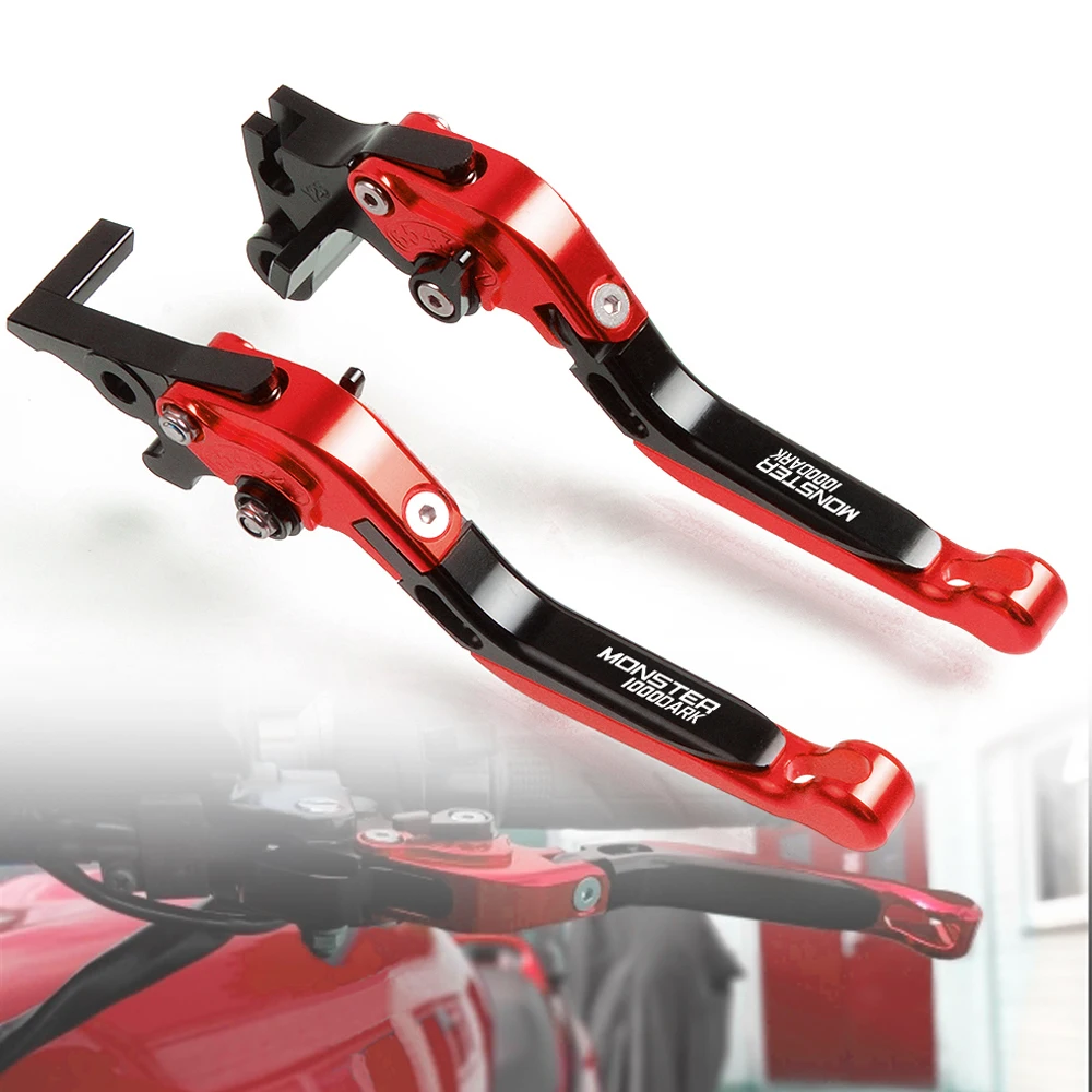 CNC Motorcycle Adjustable Brake Clutch Levers For Ducati MONSTER 1000 Dark/1000S/1200R/1200S/M400/M600/M620/M750/M750iE/M900
CNC Motorcycle Adjustable Brake Clutch Levers For Ducati MONSTER 1000 Dark/1000S/1200R/1200S/M400/M600/M620/M750/M750iE/M900