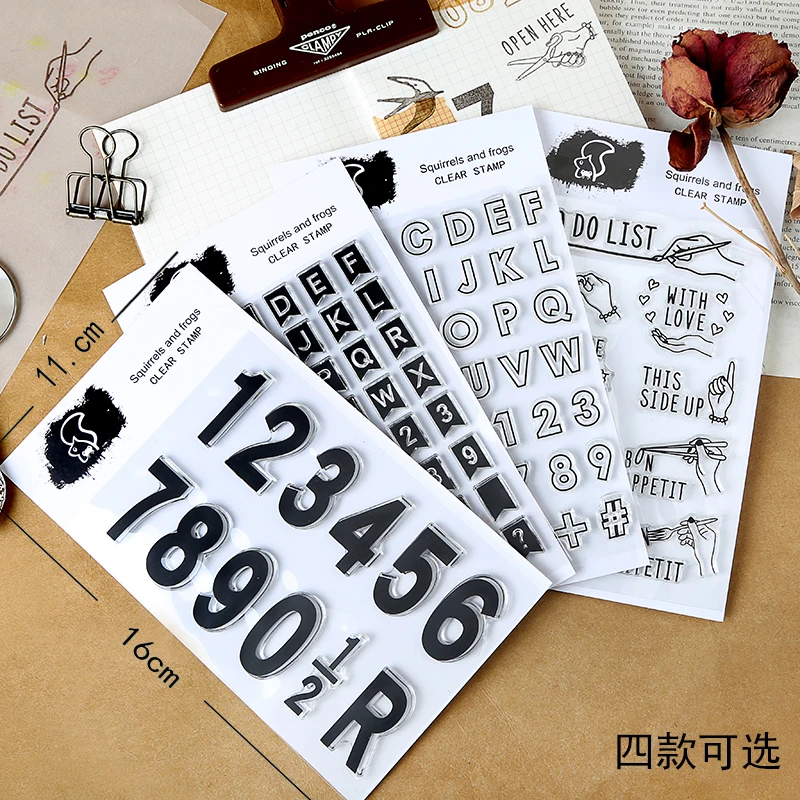 Silicone transparent seal mottled hand account English alphanumeric retro hand account decoration coloring letters DIY
Silicone transparent seal mottled hand account English alphanumeric retro hand account decoration coloring letters DIY