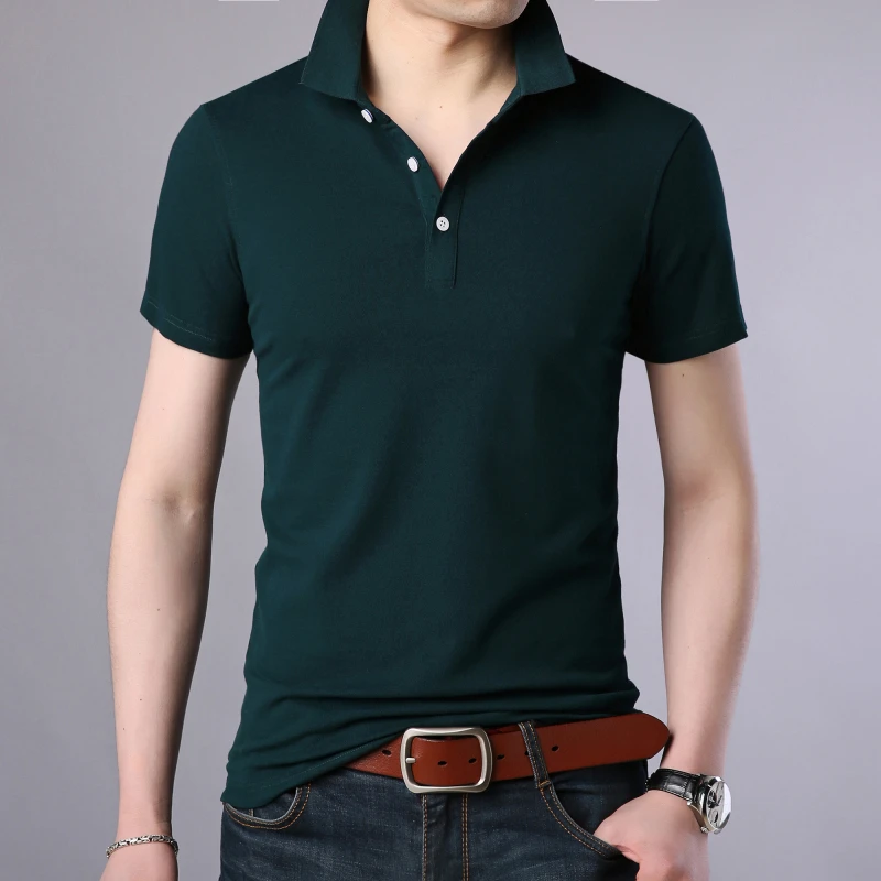 2019 New Fashion Men Polo Shirt Solid Color Slim Fit Polo Men Short Sleeve Mercerized Cotton Casual Polos Shirt Mens
2019 New Fashion Men Polo Shirt Solid Color Slim Fit Polo Men Short Sleeve Mercerized Cotton Casual Polos Shirt Mens