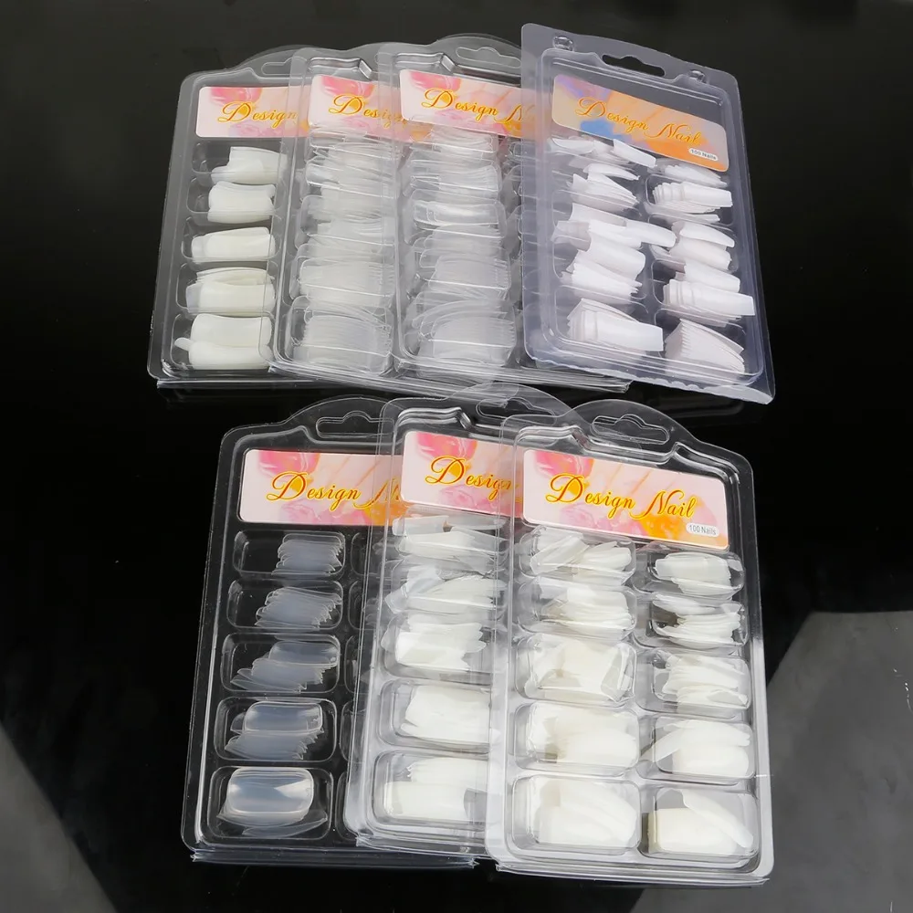 100pcs/box Fake Nail Artificial Long Ballerina Clear/Natural/white False Coffin Nails Art Tips Full Cover Manicure + Jewelry Box
100pcs/box Fake Nail Artificial Long Ballerina Clear/Natural/white False Coffin Nails Art Tips Full Cover Manicure + Jewelry Box