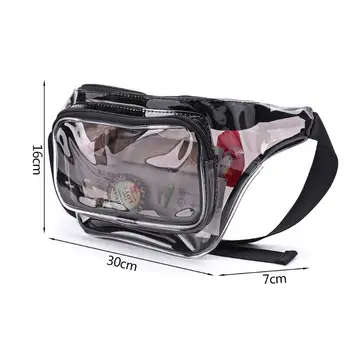 Fashion Lady Transparent PVC Phone Pouch Purse Women Waist Bag Fanny Hip Pack Chest Bag Travel Clear Belt Bum Bag Wallet New
Fashion Lady Transparent PVC Phone Pouch Purse Women Waist Bag Fanny Hip Pack Chest Bag Travel Clear Belt Bum Bag Wallet New