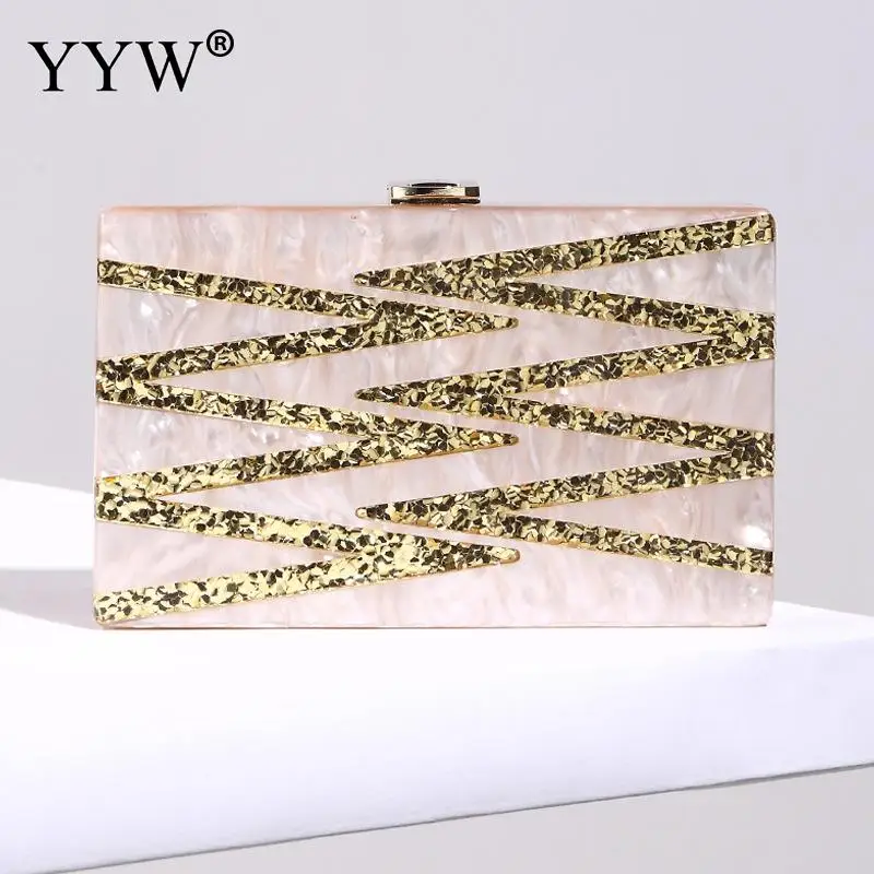 New Women Messenger Bags Brand Fashion Luxury Acrylic Geometric Lattice Patchwork Handbag Party Prom Clutch Woman Evening Bag
New Women Messenger Bags Brand Fashion Luxury Acrylic Geometric Lattice Patchwork Handbag Party Prom Clutch Woman Evening Bag