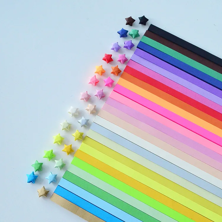 540PCS 27 color mixing set Star papers lucky star origami paper strips DIY handmade orgami paper craft paper
540PCS 27 color mixing set Star papers lucky star origami paper strips DIY handmade orgami paper craft paper
