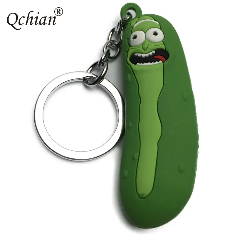 Rick and Morty Keychains for Men gift Rick and Morty pickled cucumber Key Chain Action Figure Collection Model Toy pendant
Rick and Morty Keychains for Men gift Rick and Morty pickled cucumber Key Chain Action Figure Collection Model Toy pendant