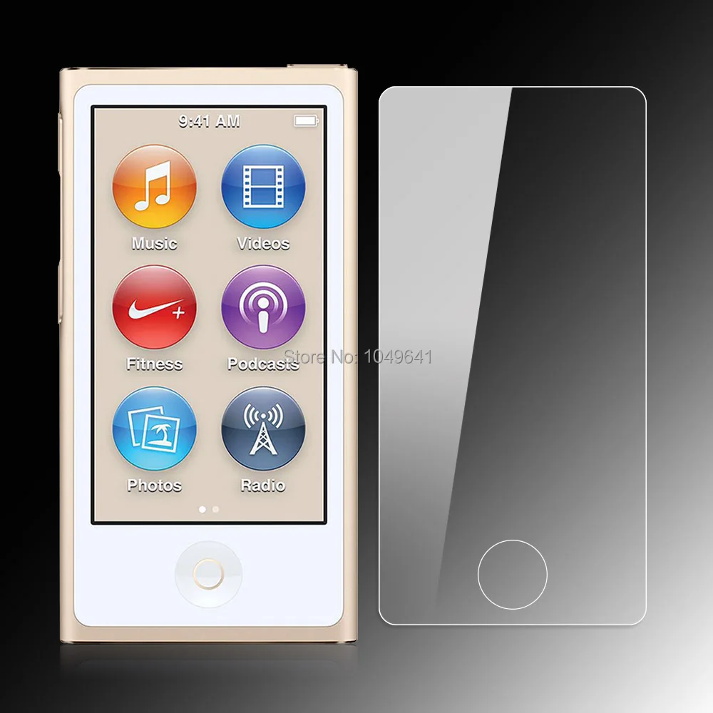 KOC-2535_2_9H Explosion-proof Tempered Glass Film Screen Protector for iPod Nano 7