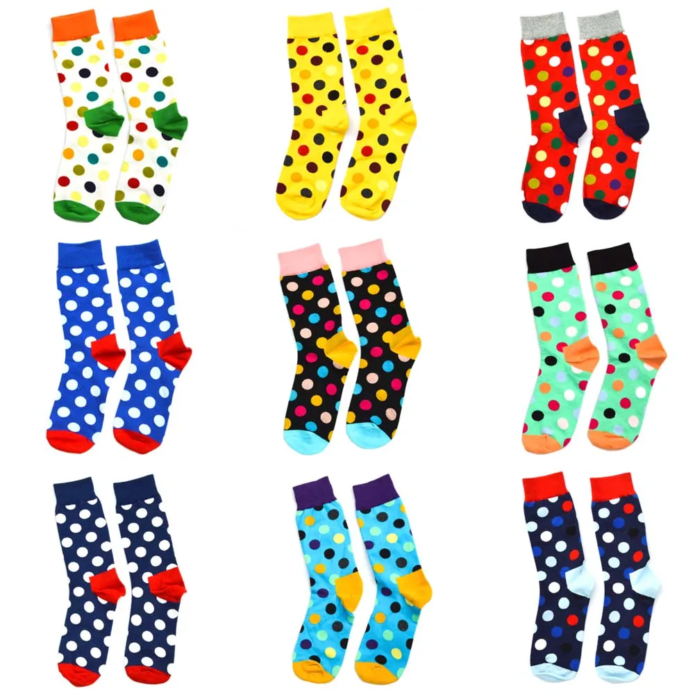 7 Colors Women's Men's Fashion Multi-Color Polka Dots Casual Cotton In Tube Dress Socks
7 Colors Women's Men's Fashion Multi-Color Polka Dots Casual Cotton In Tube Dress Socks